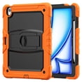 thumbnail image 1 of FJLBDE Case for iPad Air 13 inch (2026 M4/2025 M3/2024 M2), Rugged Shockproof Tablet Cases Cover with Kickstand Shoulder Strap, Orange, 1 of 7