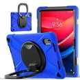 thumbnail image 1 of for Lenovo Tab M11/K11 LTE TB-330FU 11 inch Case, 360 Rotatable Handle Stand, Shoulder Strap, Drop-Proof Design, Blue, 1 of 7