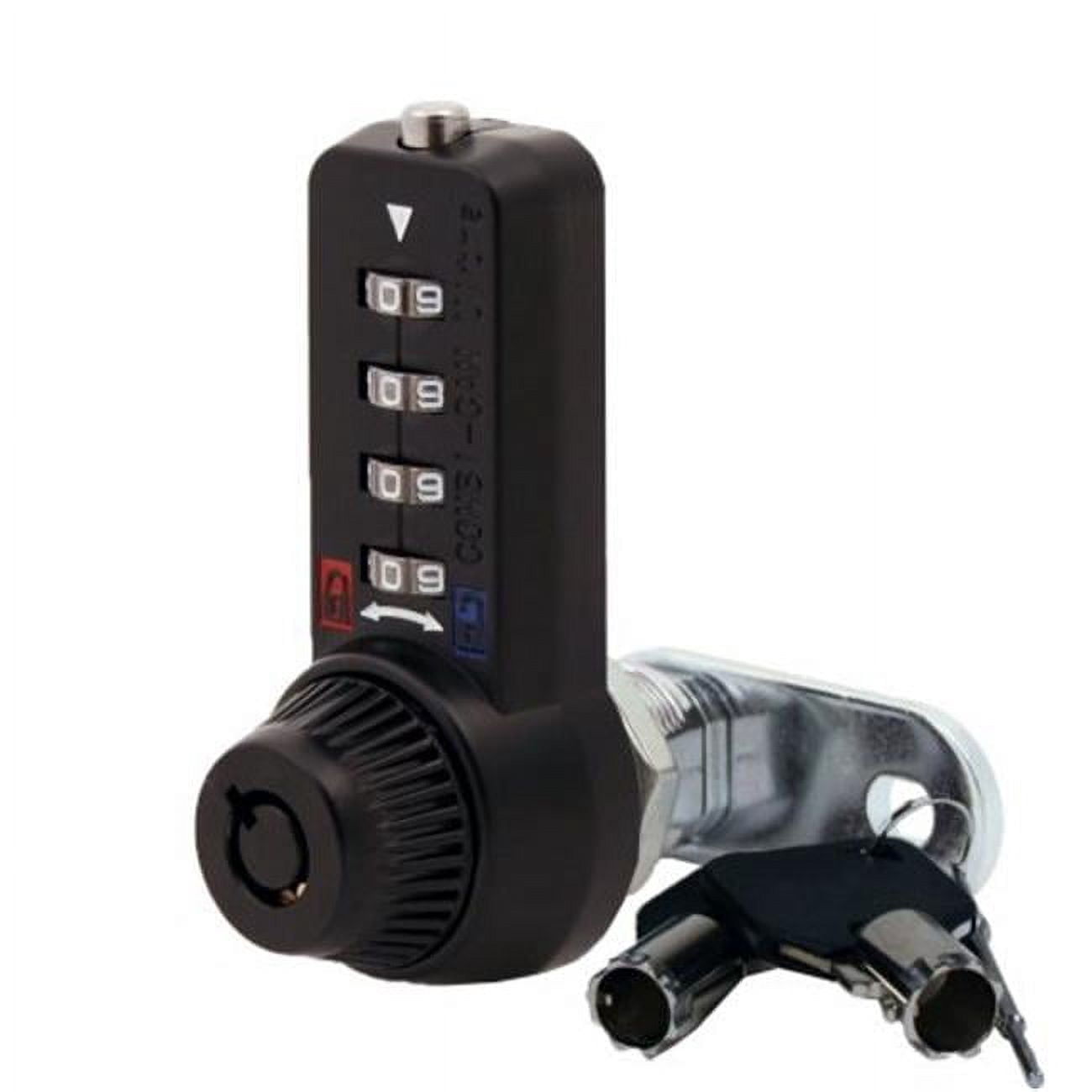 Fjm Key FJM Security 7432M+Key-Blk Combi-Cam Ultra, 0.87 in. 4-Dial, Black ...
