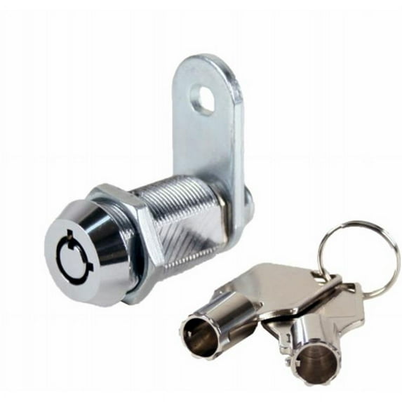 FJM Security MEI-2400AL-KD Tubular Cam Lock 0.12 in. Key Different -Pack of 4