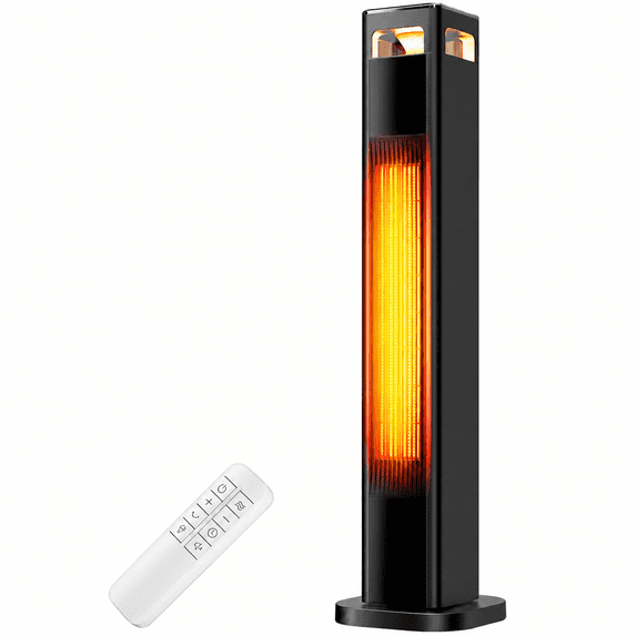 Spaceport Control Tower Key FJORDLYN 36-Inch 1500W PTC Ceramic Tower Space Heater with Oscillation ...