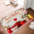 thumbnail image 1 of FJPT Sweet Kitchen Non Slip Flannel Polyester Floor Mat For Bathroom Kitchen Bedroom Decor 16x24 inch, 1 of 5