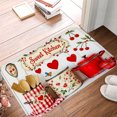 thumbnail image 1 of FJPT Sweet Kitchen Non Slip Flannel Polyester Floor Mat For Bathroom Kitchen Bedroom Decor 31.5x19.7 inch, 1 of 5