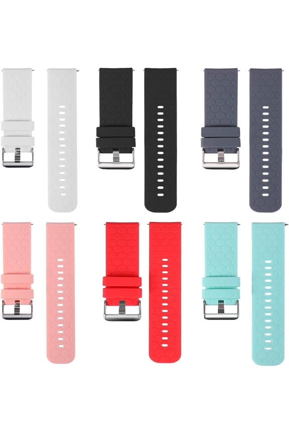-Watch Straps Compatible with Letsfit IW1 Lite Wristband,Soft Silicone Smart Watch Bands Adjustable Quick Release Smartwatch Band Replacement Watch Band for Letsfit IW1 Lite Smartwatch