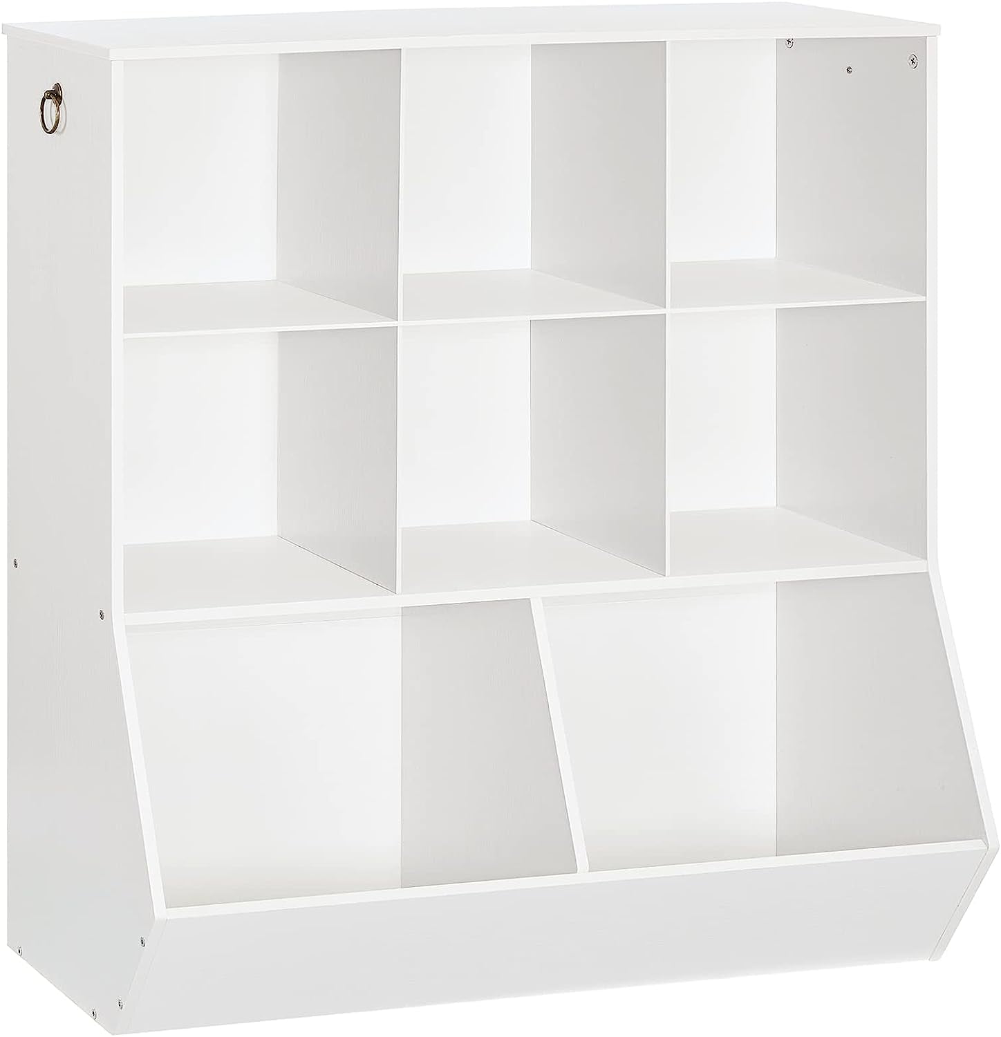 FJU Kids Bookshelf, Toy Storage Kids Toy Organizer, 8 Cubicles