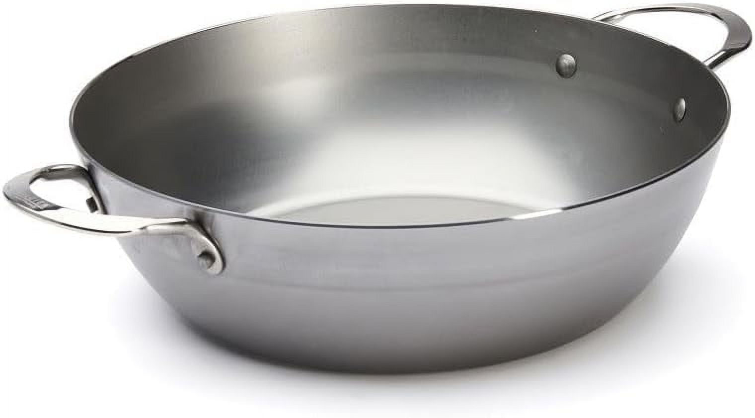 FJU MINERAL B Carbon Steel Country Fry Pan with Two Handles 12.5