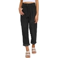 thumbnail image 1 of FJUCHAI High Waisted Corduroy Pants for Women Loose Straight Leg Pants Women's Fall Casual Trousers with Pockets S-XXXL, 1 of 9