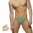 thumbnail image 1 of Fjuchai Mens Swim Briefs Bikini Swimwear Quick Dry Retro Swimsuit Mens Swimsuit Bikini Stretch Bathing Suit Bikini M-XXL, 1 of 10