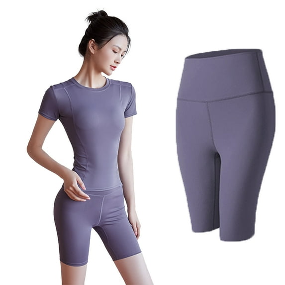 FJUCHAI Shorts Women Workout Shorts Women High Waisted Yoga Running Sports Spandex Compression Shorts S-XXXL
