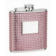 thumbnail image 1 of FJX Wholesale HFL-SP071 6oz Pink Diamond Stamp Flask, 1 of 1