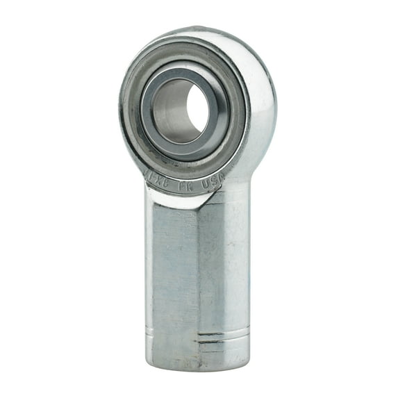 FK Bearing JFX6T, 3 Piece Female Rod End Bearing, Right Hand, 3/8" x 3/8"