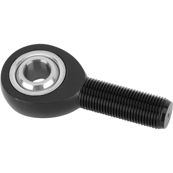 FK Rod Ends ALRSM8 0.5 x 0.62-18 in. ALRSM Series Male Aluminum Rod End, Hard Anodized Red - Right Hand