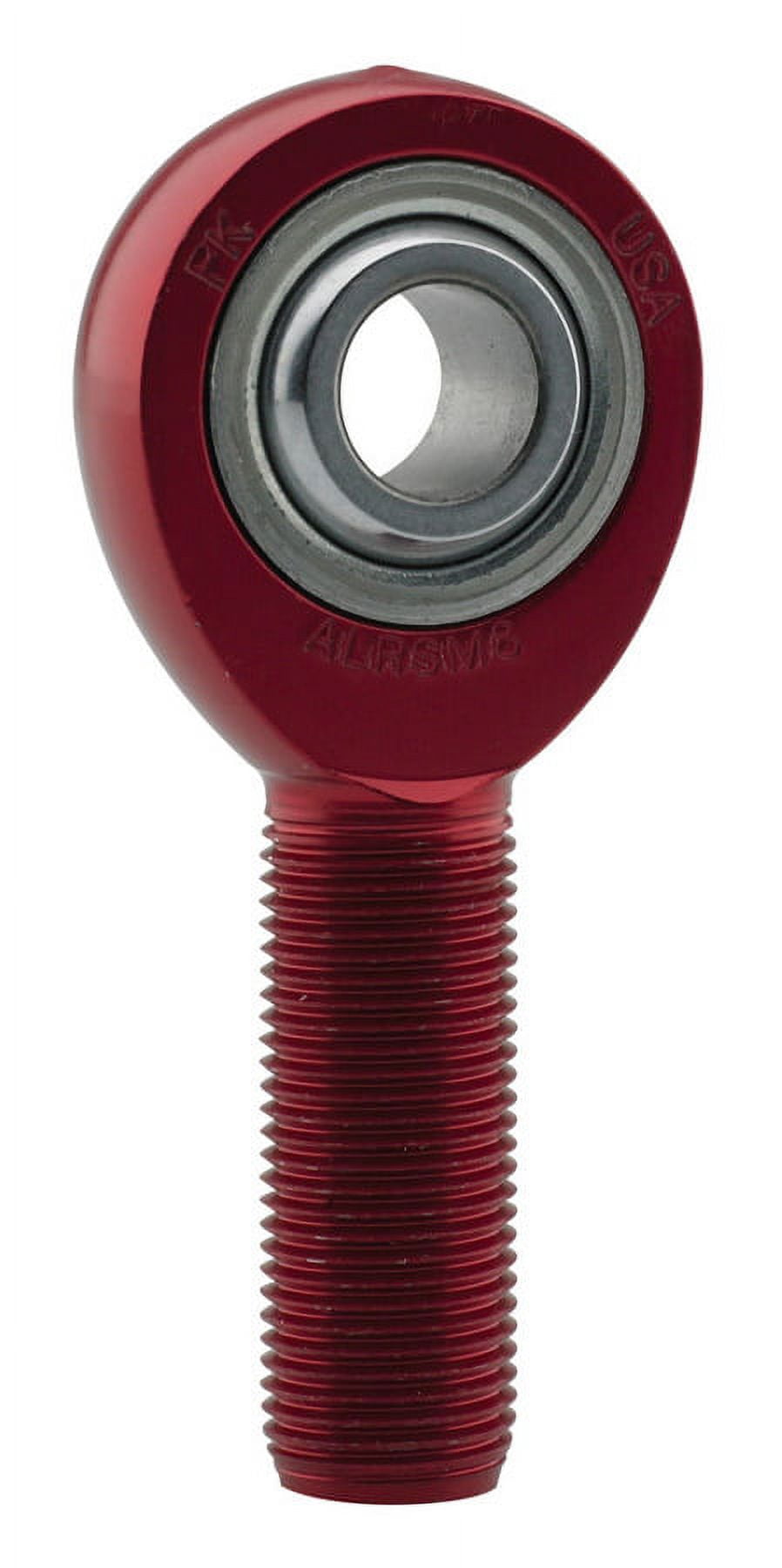 FK ROD ENDS Rod End 1/2 x 5/8-18 LH Alum Male w/Teflon Liner partNumber: ALRSML8 (Red)T