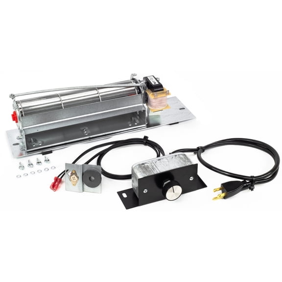 FK24 (54103) Blower Fan Kit for Majestic, Northern Flame & Vermont Castings Fireplaces | Quiet, Ball Bearing, 130 CFM, Variable Speed, Temperature Controlled, Pre-Wired & Easy to Install