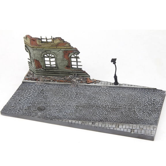 FK72001 Frog King Hobby 1/72 War Diorama Series European Architecture Resin Kit