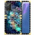 thumbnail image 1 of FKBRCL4U Compatible with Samsung Galaxy Note 20 Case, Starry Sky Colourful Mandala Luxury Golden Decoration for Girl Women Soft TPU Shockproof Protective Hard PC Back, 1 of 7