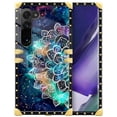 thumbnail image 1 of FKBRCL4U Compatible with Samsung Galaxy S23 Case, Starry Sky Colourful Mandala Luxury Golden Decoration for Girl Women Soft TPU Shockproof Protective Hard PC Back, 1 of 7