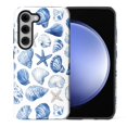 thumbnail image 1 of FKBRCL4U Compatible with Samsung Galaxy S23 FE Case Blue Ocean Seashell Star Beach Summer Pattern for Girl Full Body Design Soft Silicone Drop Shock Scratch Protection, 1 of 7