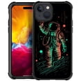 thumbnail image 1 of FKBRCL4U Compatible With iPhone 15 Case, Line Vector Astronaut Love Pattern For Girl Ultra Protection Shockproof Soft Silicone TPU Non-Slip Back, 1 of 7