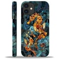 thumbnail image 1 of FKBRCL4U Compatible with iPhone 11 Glossy Case, Ocean Seahorse Stained Glass Pattern for Girl Full Body Design Soft Silicone Drop Shock Scratch Protection for iPhone 11, 1 of 7