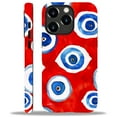 thumbnail image 1 of FKBRCL4U Compatible with iPhone 11 Pro Case, Evil Eye Red Blue Pattern for Girl Full Body Design Soft Silicone Drop Shock Scratch Protection for iPhone 11 Pro, 1 of 7