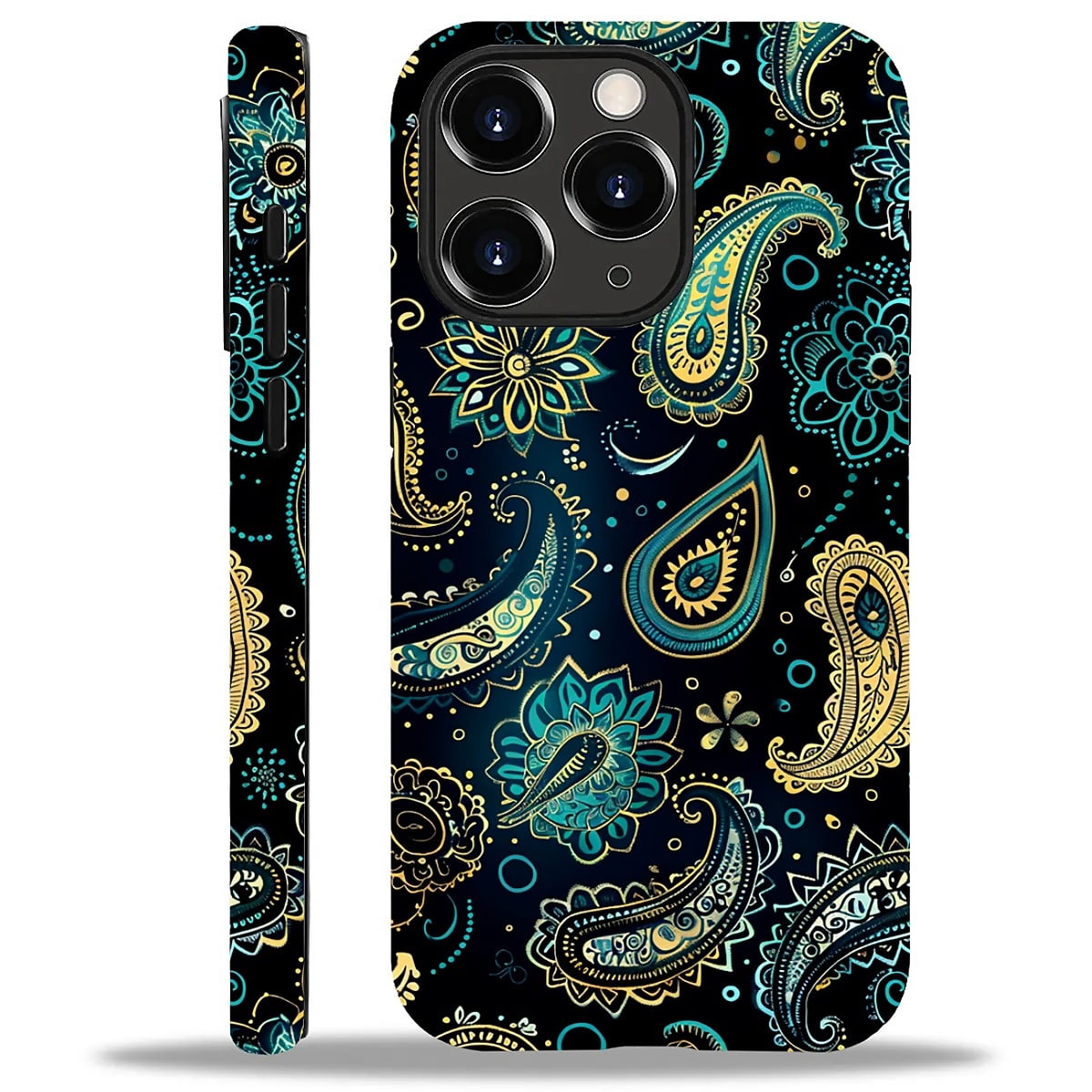 FKBRCL4U Compatible with iPhone 11 Pro Max Case, Green and Black ...