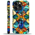 thumbnail image 1 of FKBRCL4U Compatible with iPhone 13 Pro Max Matte Case, Stained Glass Windows Colorful Mosaic Pattern for Girl Full Body Design Soft Silicone Drop Shock Scratch Protection for iPhone 13 Pro Max, 1 of 7
