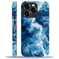 thumbnail image 1 of FKBRCL4U Compatible with iPhone 15 Pro Case, Abstract Vast Ocean Pattern for Girl Full Body Design Soft Silicone Drop Shock Scratch Protection for iPhone 15 Pro, 1 of 7