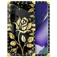 thumbnail image 1 of FKBRCL4U Compatible with Samsung Galaxy S23 Case, Shine Gold Rose Luxury Golden Decoration for Girl Women Soft TPU Shockproof Protective Hard PC Back, 1 of 7