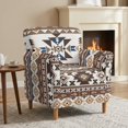thumbnail image 1 of FKELYI Aztec Tribal Geometric Print Armchair Slipcover Stretch Couch Sofa Cover with Elastic Bottom Furniture Protector for Living Room Office Reception Reading Sofa, 1 of 7