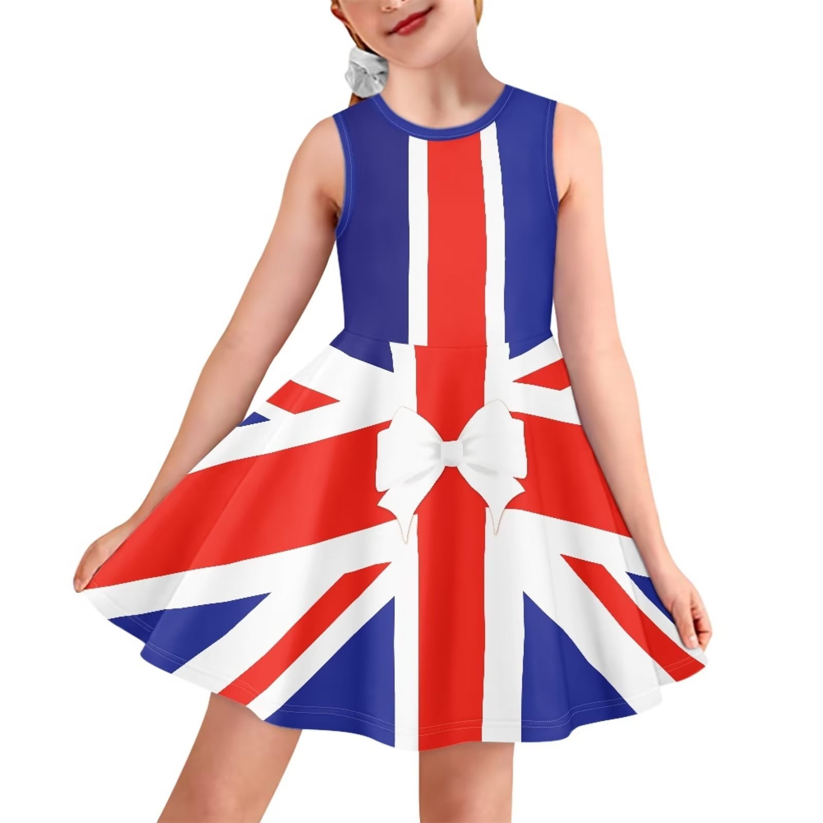 Amazon.com: Flower Girls Dresses Kid 6T Birthday Party School Vintage  Ruffles Graduation Midi Dress Sleeveless (8310 Pink,130): Clothing, Shoes &  Jewelry