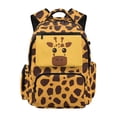 thumbnail image 1 of FKELYI Cartoon Giraffe Print Schoolbag for Kids Backpack with Multi-Pockets for Elementary Student 17 Inch School Bookbag for Boys Casual Daypack Spacious Rucksack Travel Bag, 1 of 7