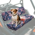 thumbnail image 1 of FKELYI Cherry Flower Cardinal Bird Print UTV Seat Covers Full Protection Anti-Dust Bench Seat Cover with Elastic Band Backrest Cover Waterproof Decor UTV Accessories, 1 of 7