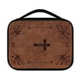 thumbnail image 1 of FKELYI Church Cross Bible Bag Large Bible Covers for Women Dirt-Resistant Bible Scripture Bag with Reinforced Handle, 1 of 6