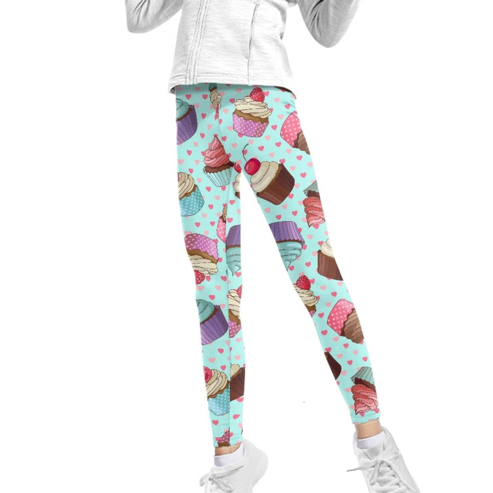 Girls top cream leggings