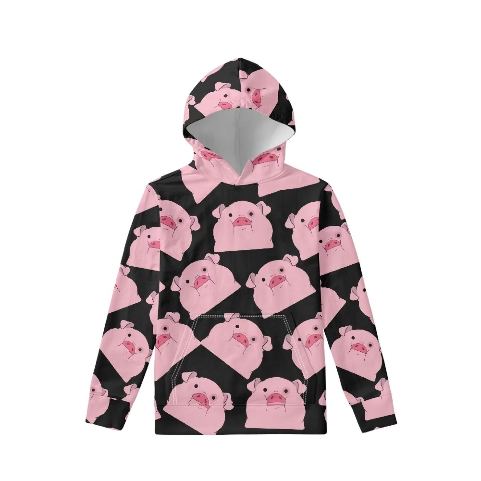 Cute pig online hoodie