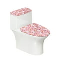 thumbnail image 1 of FKELYI Floral Rabbit Eggs Toilet Tank Cover 2-Pack Foldable Toilet Lid Cover Decorative Happy Easter Lightweight Toilet Bowl Cover Lid Home Decor, 1 of 6