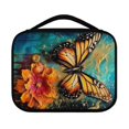 thumbnail image 1 of FKELYI Flower Butterfly Bible Bag Dirt-Resistant Church Carrying Book Case Casual Women Bible Cover with Reinforced Handle, 1 of 6