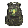 thumbnail image 1 of FKELYI Green Cartoon Axolotl Print Kids Backpack with Multi-Pockets 17 Inch Schoolbag for Elementary Student Bookbag Casual Daypack Travel Rucksack Knapsack for Boys Girls, 1 of 7