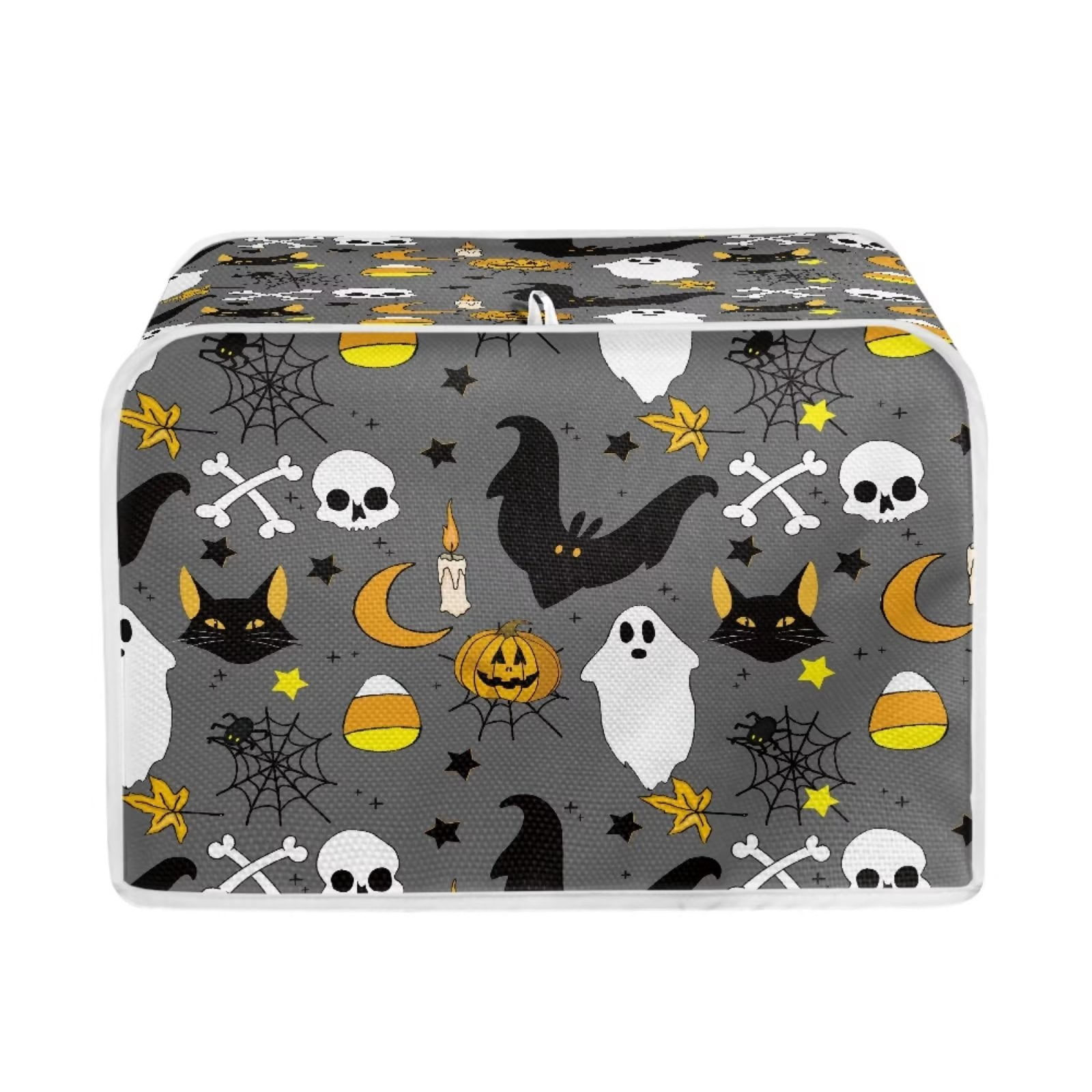 FKELYI Halloween Toaster Covers 2-Slice Pumpkin Ghost Bread