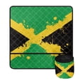 thumbnail image 1 of FKELYI Jamcaica Flag Sewing Machine Mat Durable Sewing Machine Pad for Table with Pockets Water-Resistant Sew Machine Pad Home Decor, 1 of 5