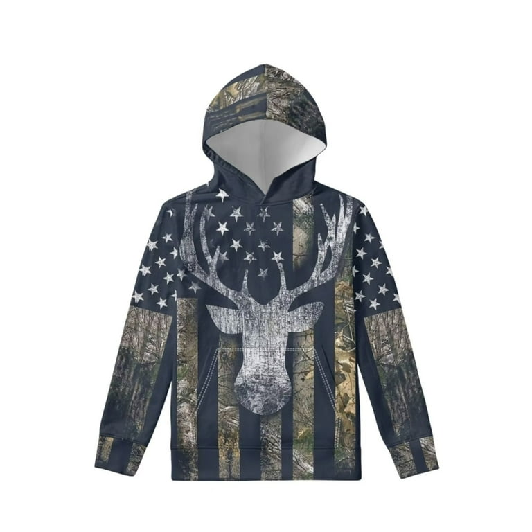 Childrens camo shop hoodies