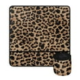 thumbnail image 1 of FKELYI Leopard Print Sewing Machine Pad with Small Tube Reusable Sewing Machine Mat Pattern Casual Sew Machine Table Protector Decoration, 1 of 5