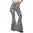 thumbnail image 1 of FKELYI Leopard Print Yoga Flared Pants Size 2XL Elastic Party Flared Pants Woman Casual Flared Leggings for Women, 1 of 5