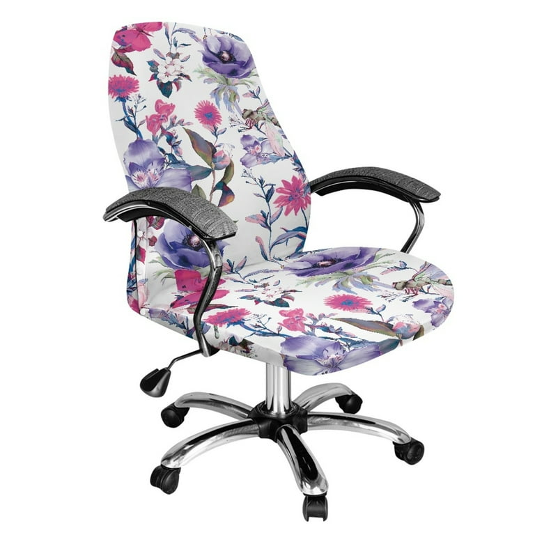 FKELYI Office Chair Cover Stretchable Removable Computer Chair