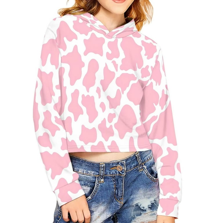 Pink cow best sale print sweater