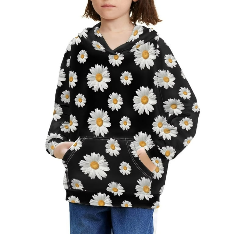 FKELYI Kids Girls Hoodies with Glitter Butterfly Size 14-16 Years