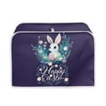 thumbnail image 1 of FKELYI Rabbit Eggs Toaster Cover Reusable 4 Slice Wide Slot Toaster Dust Cover Happy Easter Washable Toaster Oven Covers,Dust and Fingerprint Protection, 1 of 7
