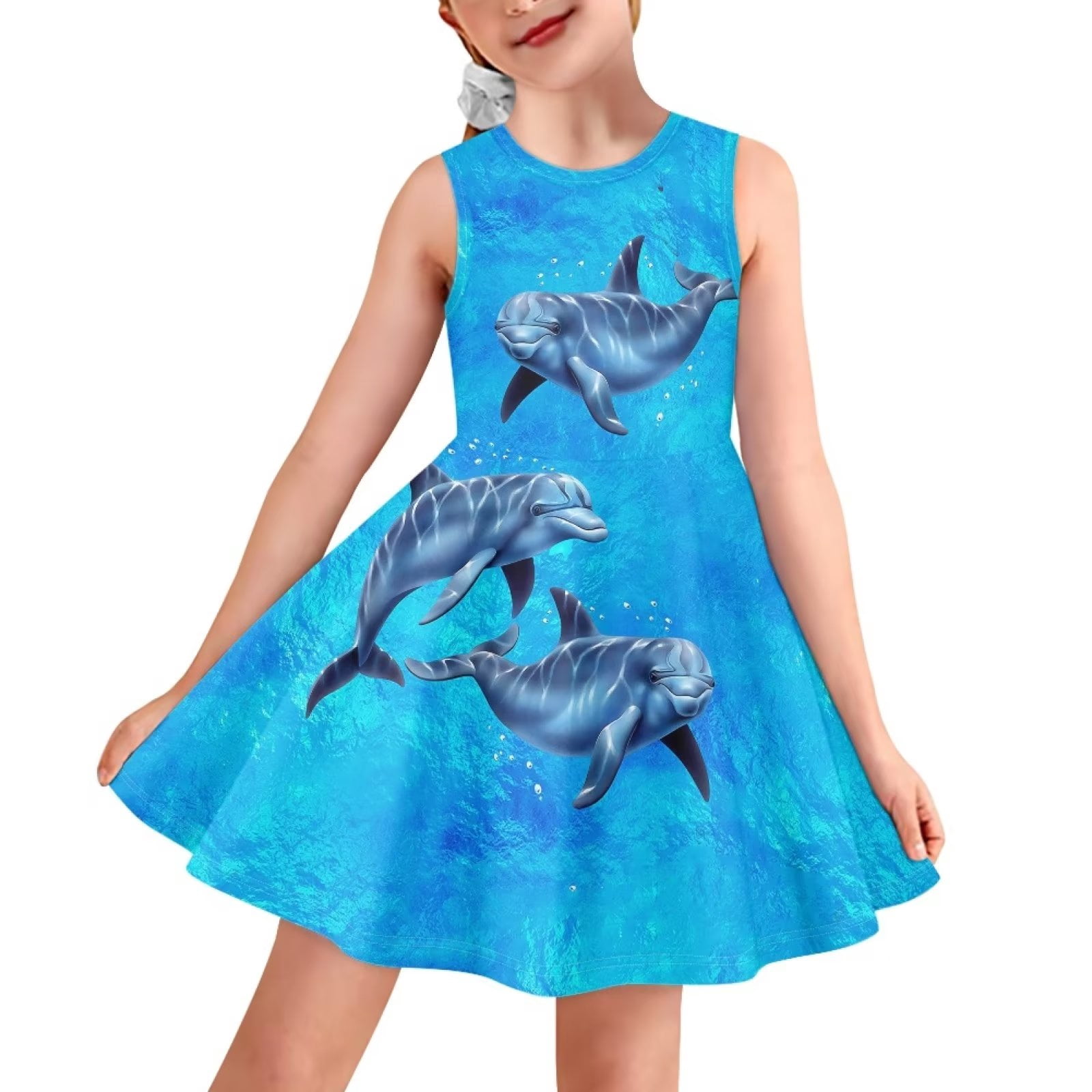 white christmas dresses Elvie Key Hole Mini - Dolphin Blue