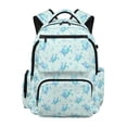 thumbnail image 1 of FKELYI Sea Turtle Coral Print Kids Backpack with Multi-Pockets 17 Inch Schoolbag for Elementary Student Boys Bookbag Casual Daypack Travel Rucksack Knapsack for Girls, 1 of 7